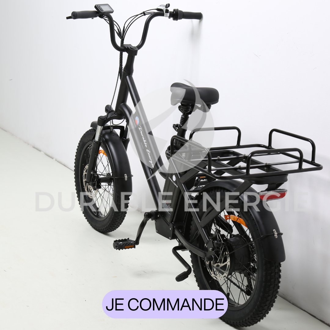 Vélo-cargo à assistance électrique 100 % financé